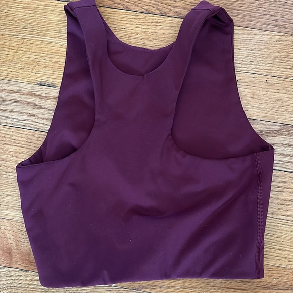 Girlfriend Collective - Maroon Dylan Bra - Picture 2 of 3